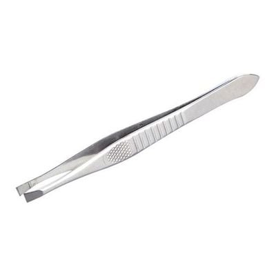 Stainless Steel Eyebrow Tweezer Silver