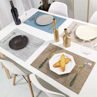 4-Piece Non-Slip Table Mat Multicolour 30X30Cm