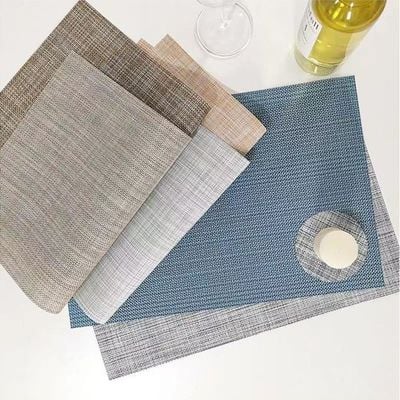 4-Piece Non-Slip Table Mat Multicolour 30X30Cm