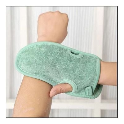 6-Piece Exfoliating Bath Glove For Body Scrub Multicolour Free Size