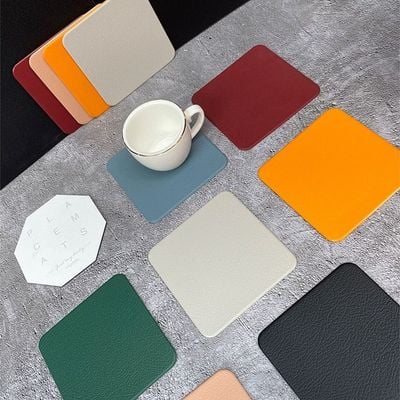 7 Pcs Set Fancy Table Mat Anti-Hot Non-Slip High-Grade (Multicolor,)