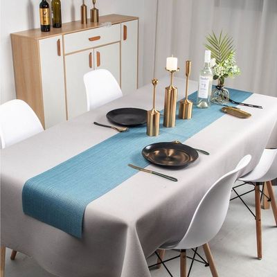 Table Runner Mat With Heat And Stain Resistant Cloth For Dining Wedding Party Weekend Picnic Etc.(180-30Cm)
