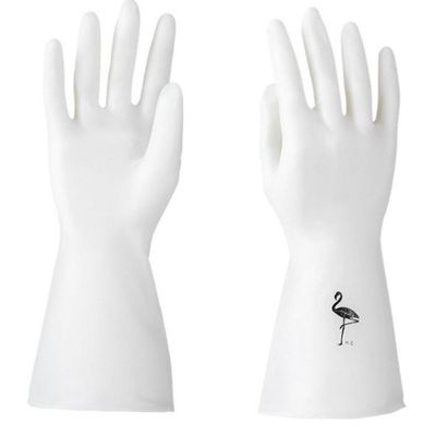 Pair Of Reusable Water-Proof Gloves For Kitchen And Cleaning Households