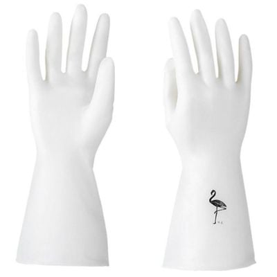 Pair Of Reusable Water-Proof Gloves For Kitchen And Cleaning Households