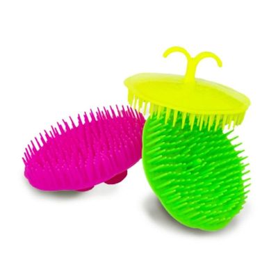 Set Of 3 Scalp Stimulating Hair Massage Brush In Three Different Colours