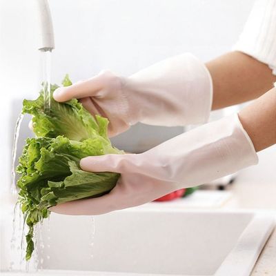 Reusable Waterproof Gloves For Kitchen And Cleaning Households.