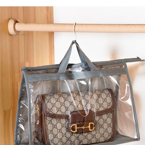 Transparent Anti Dust Cover Bag For Covering Purse And Hand Bag From Dust (Size 50-37-13).