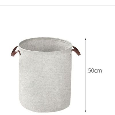 Waterproof Laundry Basket With Pe Material And High Quality Handles With Capacity Of 50L