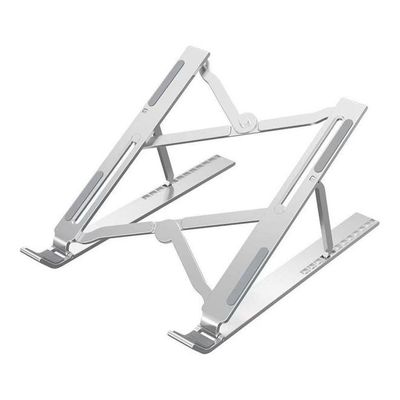 Foldable Laptop Stand Silver