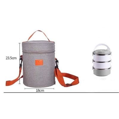 Lunch Bag For Women and Men, Leak Proof Water Resistant Bag Container For Adults, Kids Lightweight Portable Lunch Box