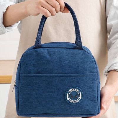 Insulated Lunch Bags For Women And Men Leak Proof Water Resistant Container Light Weight Portable Box - Blue