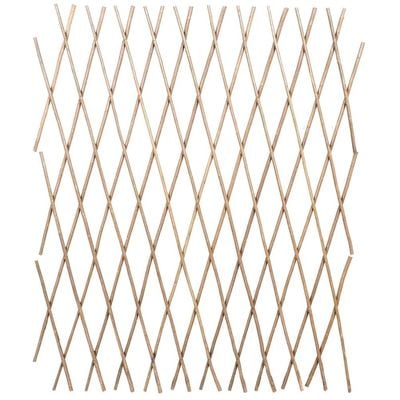 Willow Trellis Fence 5 pcs 180x90 cm