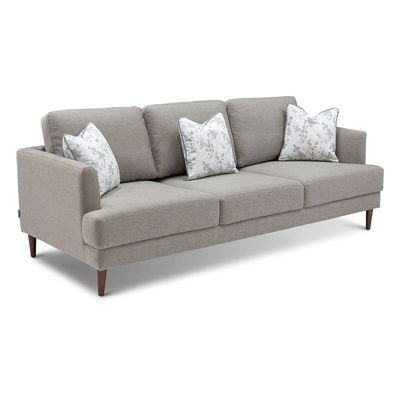 Isla 3-Seater Fabric Sofa-Beige
