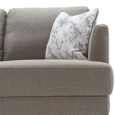 Isla 3-Seater Fabric Sofa-Beige
