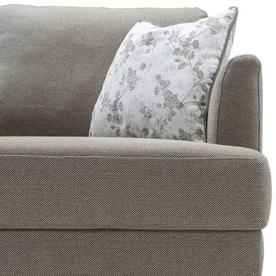 Isla 1-Seater Fabric Sofa-Beige | Size: 88W*94D*90H