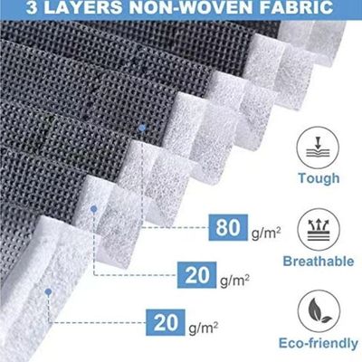 Foldable Large Capacity Cloth Storage Bag (Grey)