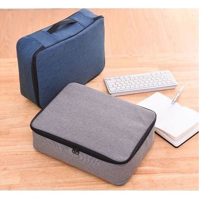 Document And iPad Storage And Organizer (Blue)