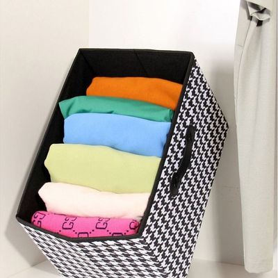 Decorative Storage Box For Clothes Households Etc. Made With High Quality Oxford Material