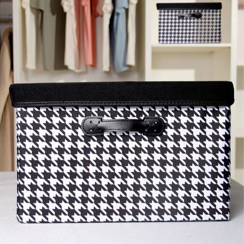 Decorative Storage Box For Clothes Households Etc. Made With High Quality Oxford Material