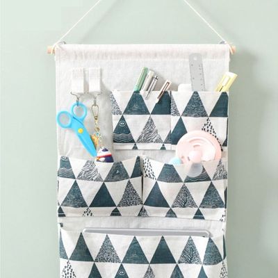 Hanging Storage Bags Wall Mount Closet Organizer With Different Sized Pockets (Size 32.5-52CM)