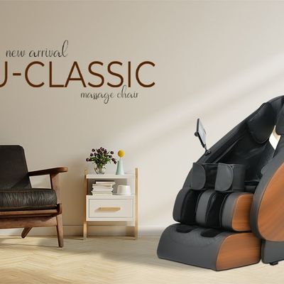 U Classic Full Body Massage Chair Recliner Massager with 5 Auto Programs, Full Body Airbags, Built-in Heat, Zero-Gravity, Bluetooth Speakers - Ultimate Relaxation Experience.