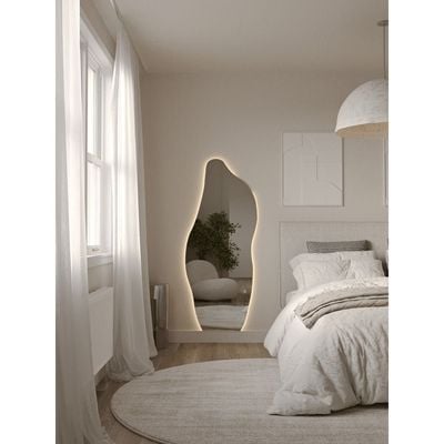 Evelyn Backlit Irregular Shape Mirror 