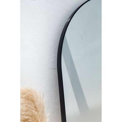 XL Black Arch Full Length Mirror 