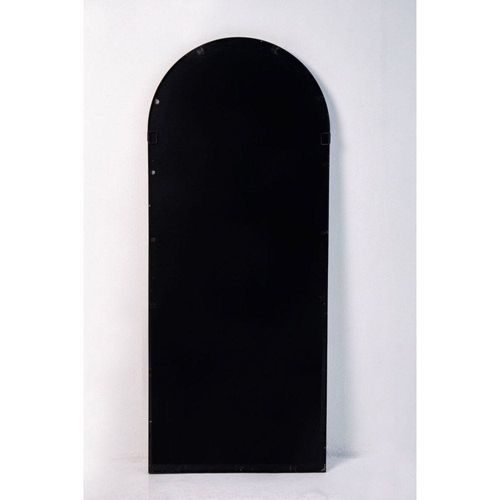 Black Window Arch Mirror 