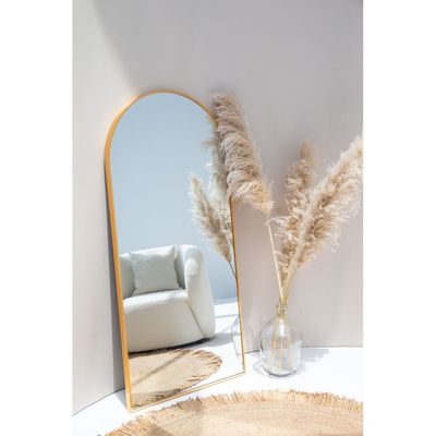 Gold Arch Full Length Mirror 