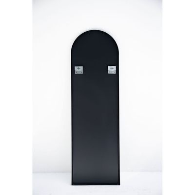 Full Length Arched Black Wall Mirror 