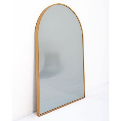 Gold Arch Vanity & Hallway Wall Mirror 