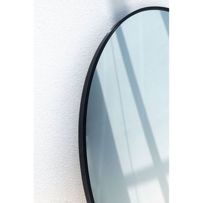 Black Oval Vanity & Hallway Wall Mirror 