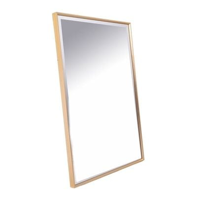 Gold Rectangular Vanity & Hallway Wall Mirror 