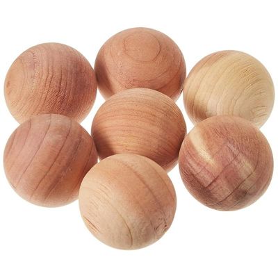 7/8" Diam. Non-Toxic Cedar Moth Balls - 24Pk