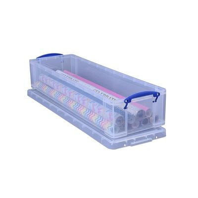 Really USeful Storage Box 22 Litre Clear