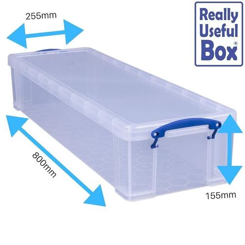 Really USeful Storage Box 22 Litre Clear