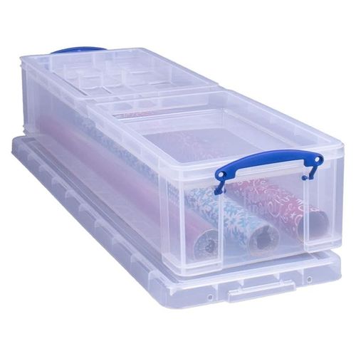 Really USeful Storage Box 22 Litre Clear