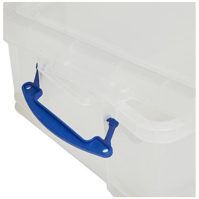 Really Useful 18L Box - Clear, H 48 cm X W 48 cm X D 20 cm