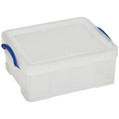 Really Useful 18L Box - Clear, H 48 cm X W 48 cm X D 20 cm