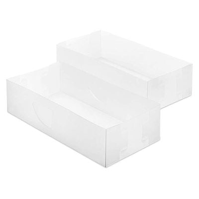 Whitmor Clear Drawer Organizers Set 2 Pieces, Medium