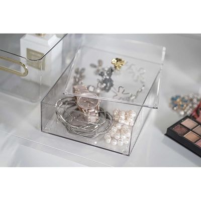 clear storage box l18 x w10 x h7.5 cm