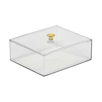 Clear Storage Box L18 x W15 x H7.5 cm