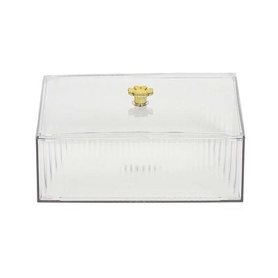 Clear Storage Box L18 x W15 x H7.5 cm