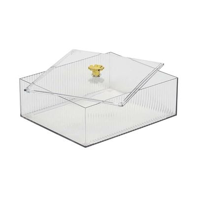 Clear Storage Box L18 x W15 x H7.5 cm