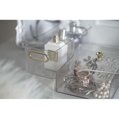 Clear Storage Box L18 x W15 x H7.5 cm