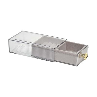 drawer organizer with liner l19.5 x w10.3 x h5.3 cm