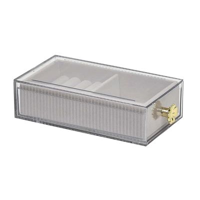 drawer organizer with liner l19.5 x w10.3 x h5.3 cm