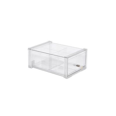 Slide Multipurpose Box with 4 Small Boxes Clear 12 x 20.5 x 12.6 cm