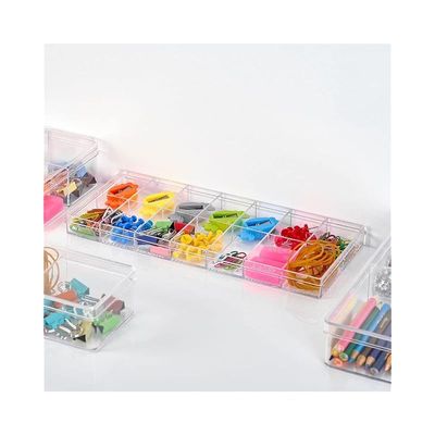 Transparent Box 14 Dividers Clear