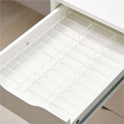 Vanity 36 Storage Slots Vanity Acrylic Dividers